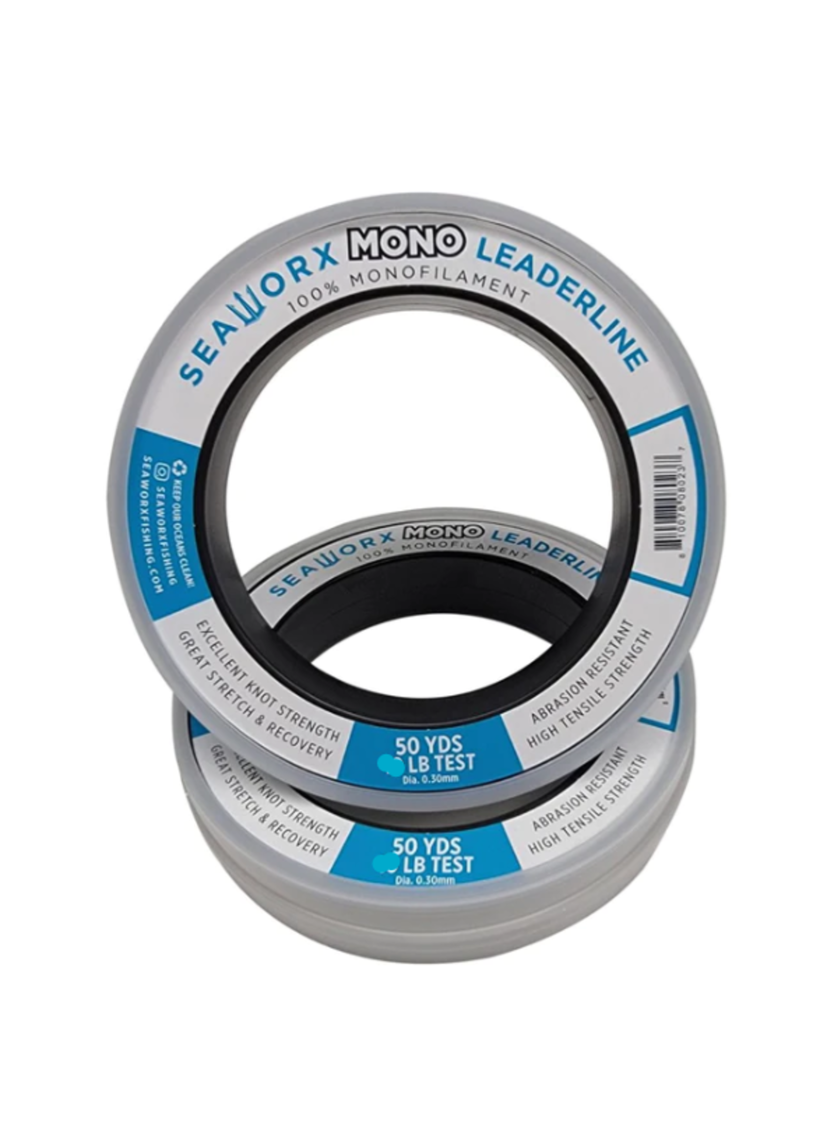 Seaworx Monofilament Leader 20lb 50yds - Brothers Outdoors LLC