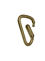 Mad Rock XL Steel Twist Carabiner - Gold