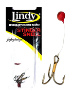 Lindy Stinger Snelled Hook