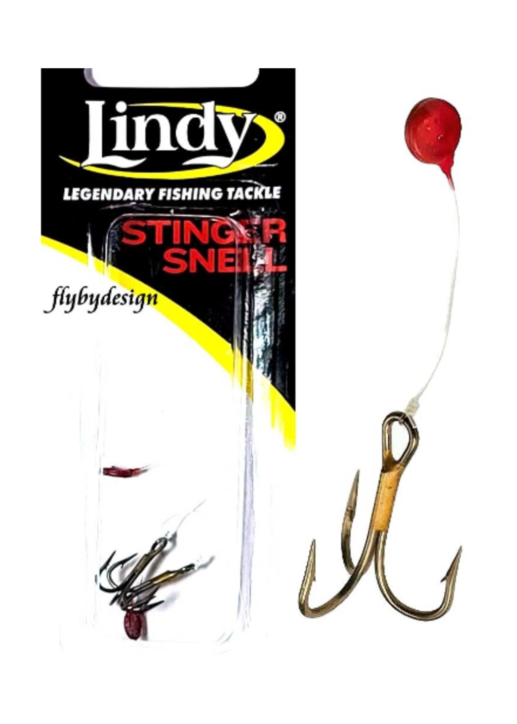 Lindy Stinger Snelled Hook