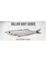 Live Target Hollow Body Shiner 4.5" - Silver Flake