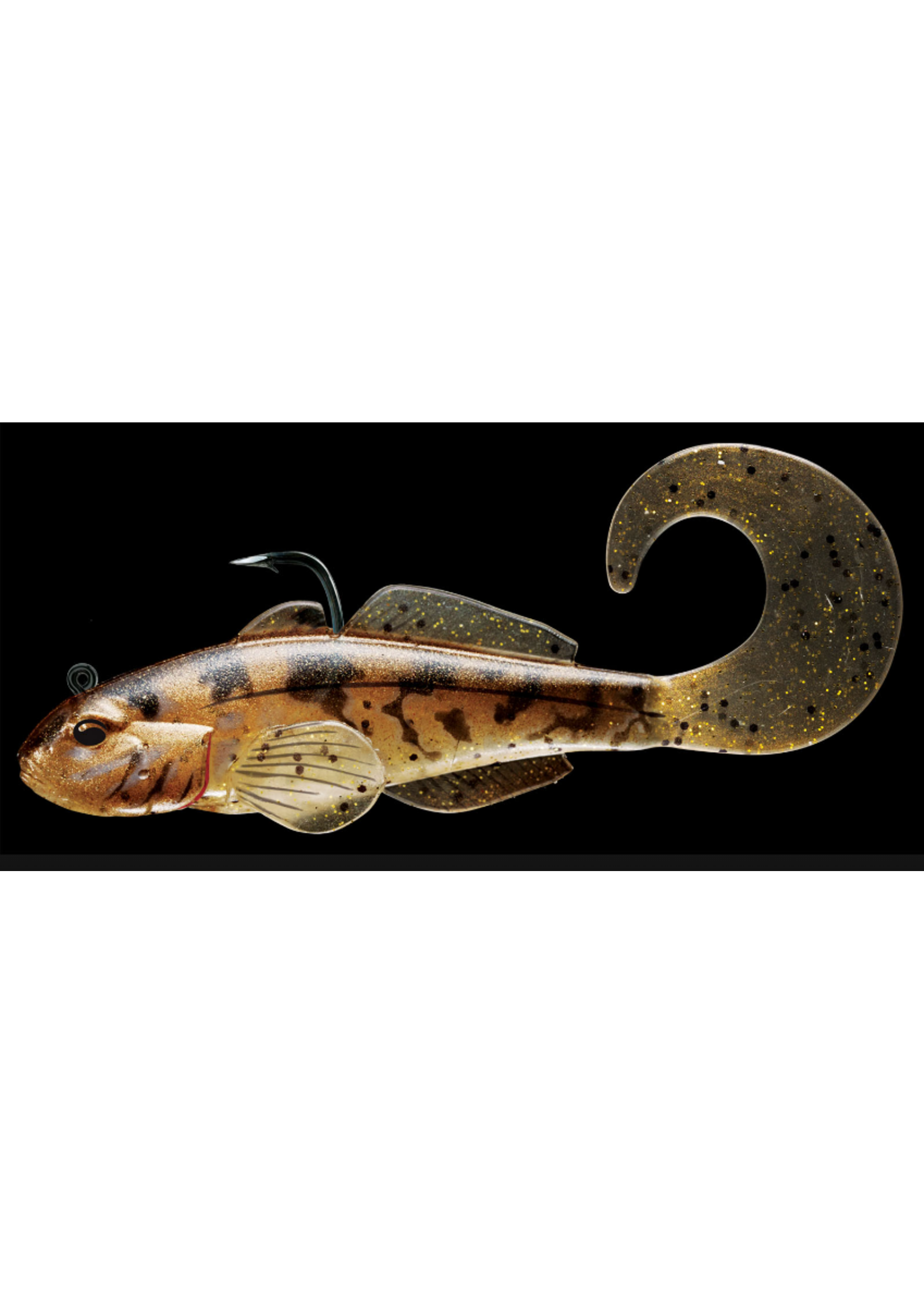 Live Target Goby 3.25" - Bronze / Natural