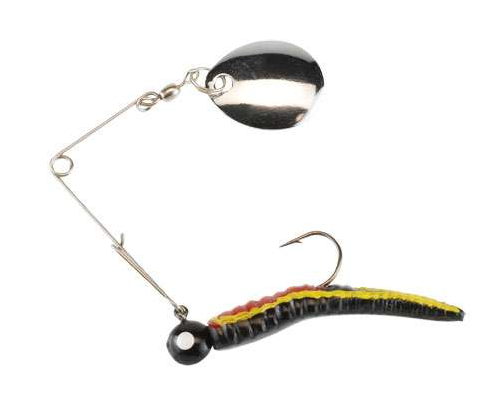 Beetle Spin - Black Yellow Stripe Red Belly 1/32oz