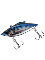 Rat-L-Trap Tiny Trap 1/8oz Chrome Black Bleeding Shad