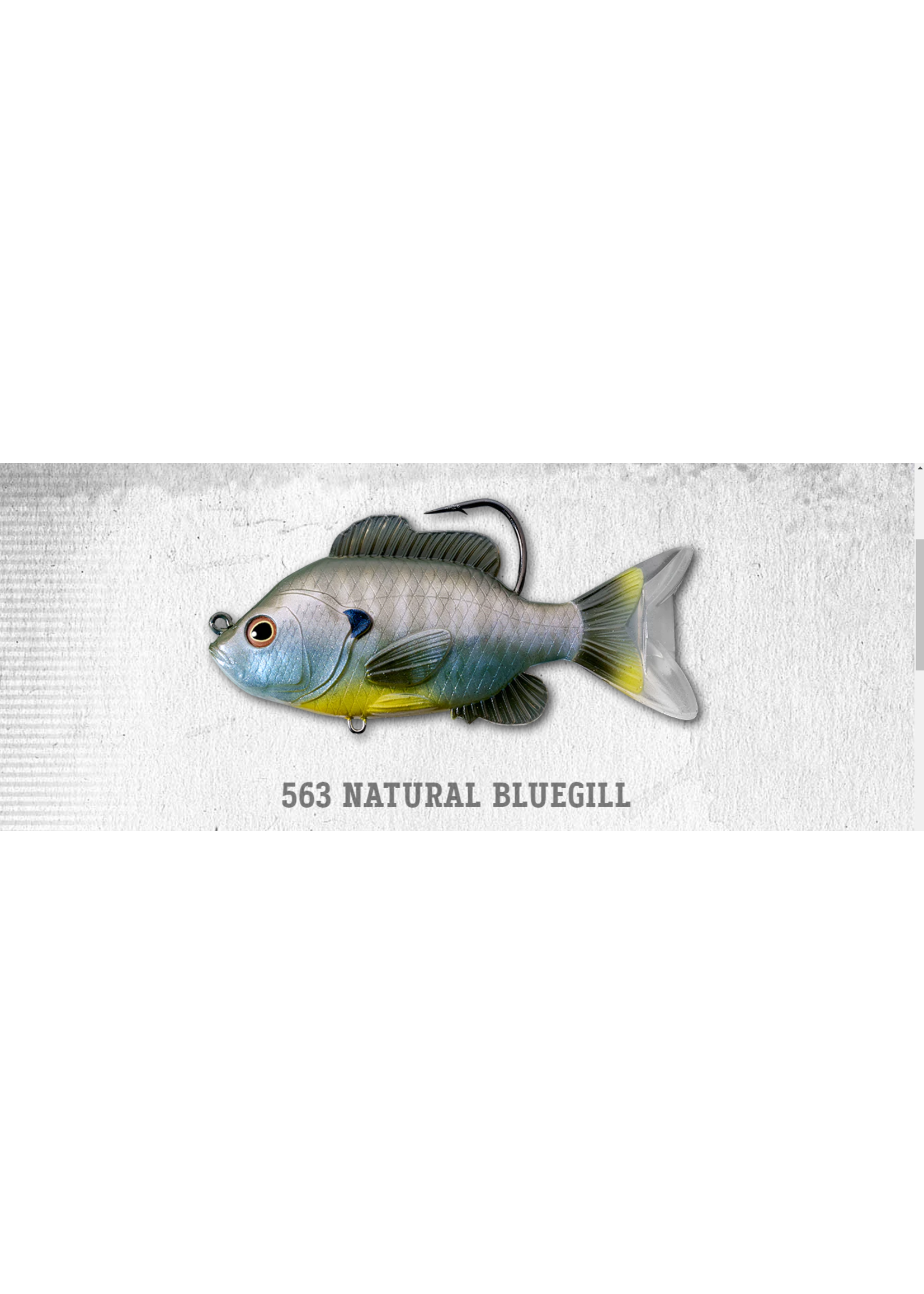 Live Target Sunfish Swimbait 4 3/8" - Natural Bluegill