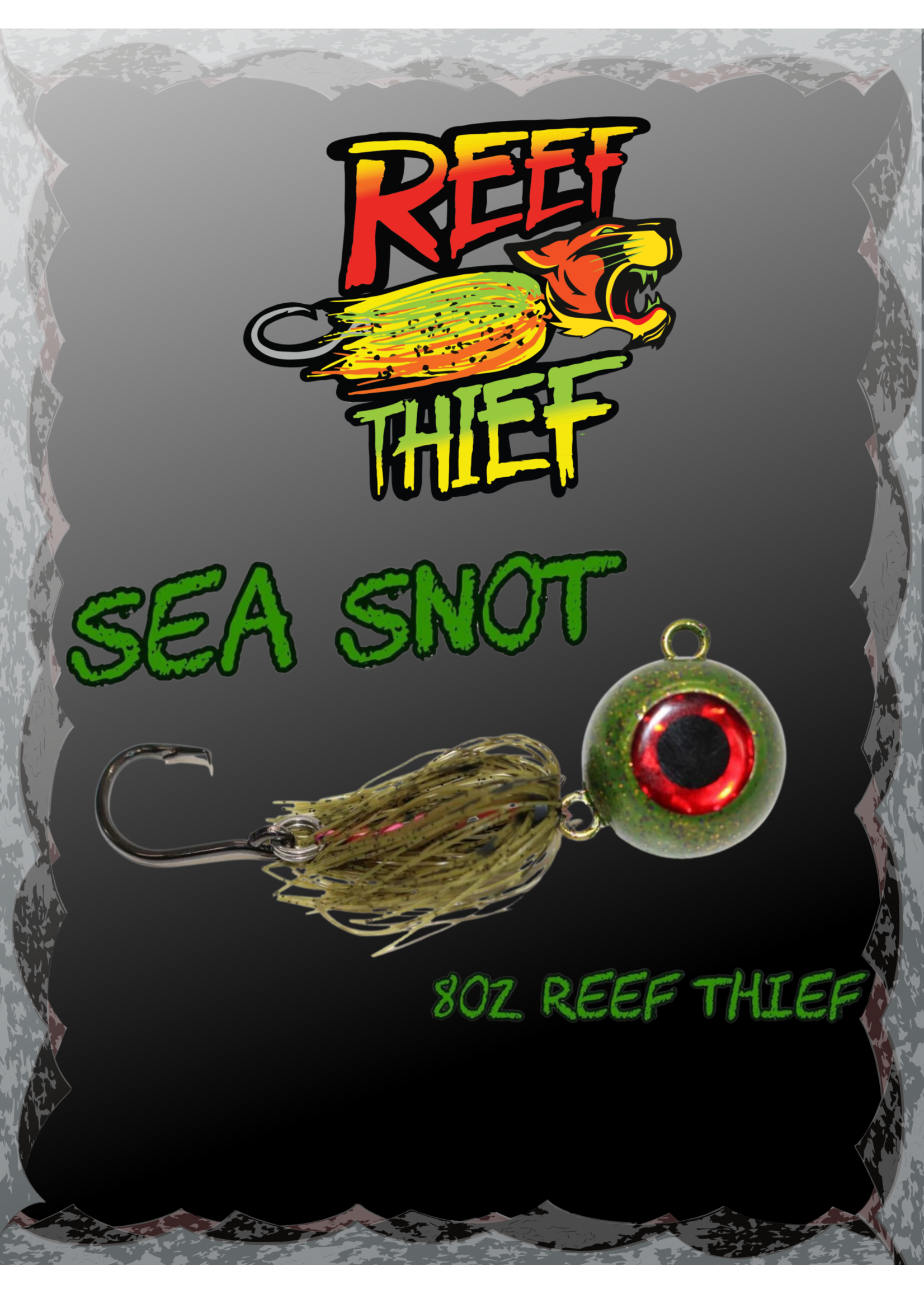 Slay & Fillet Reef Thief Jigs - 8oz Sea Snot