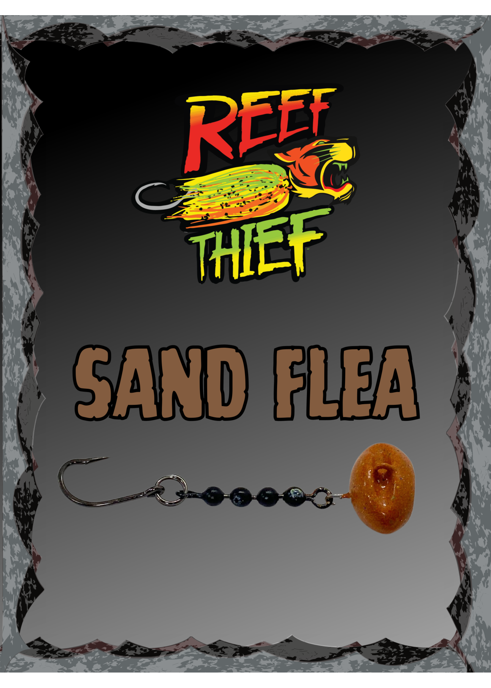 Slay & Fillet Reef Thief Jigs - Sand Flea 3/4oz - 2pack
