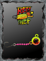 Slay & Fillet Reef Thief Jigs - 2oz Fire Tiger