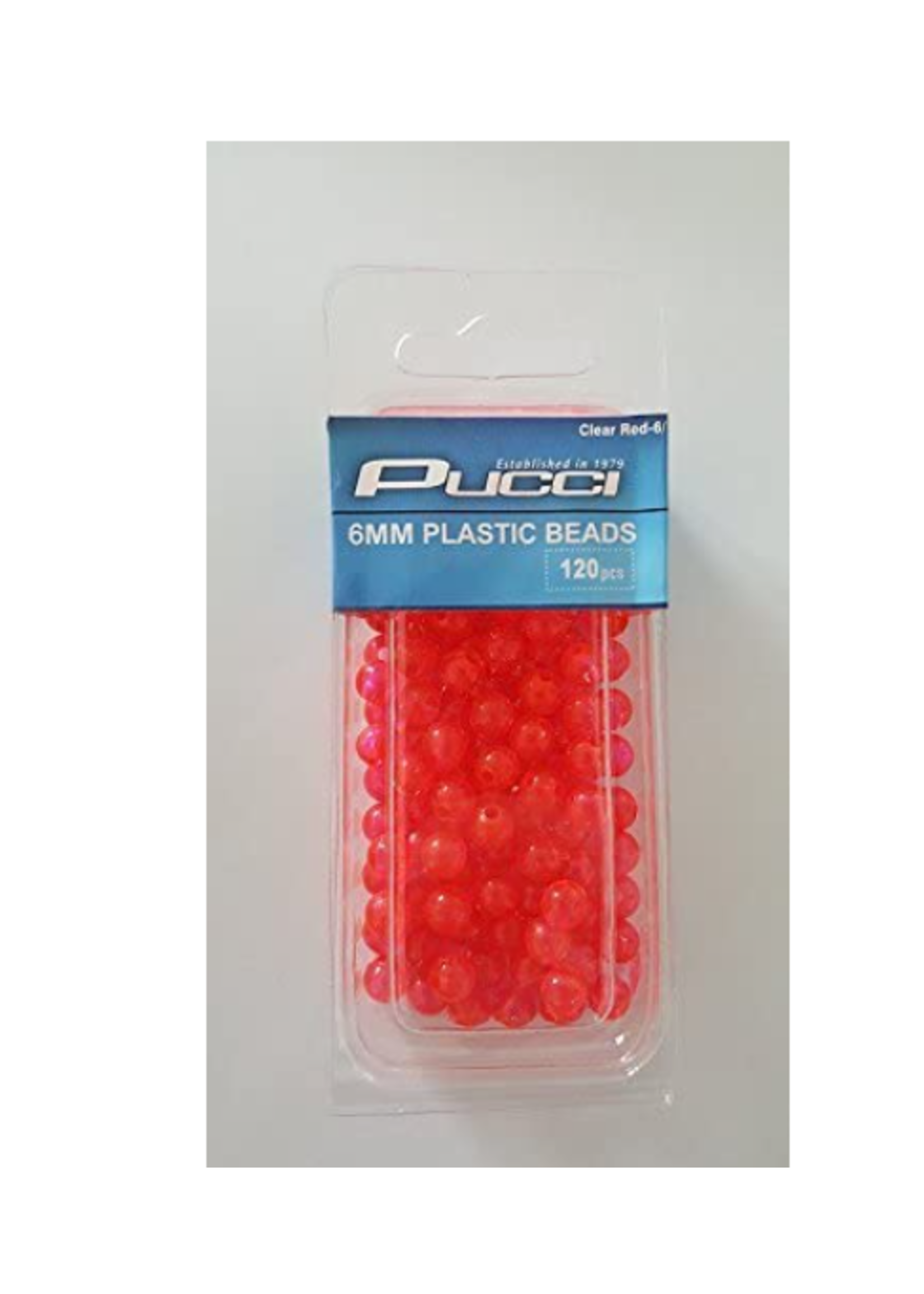 P-Line 6mm Beads - Red