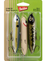 Heddon Super Spook Jr 3.5" - 3 PACK