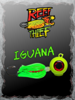 Slay & Fillet Reef Thief Jigs - 6oz Iguana