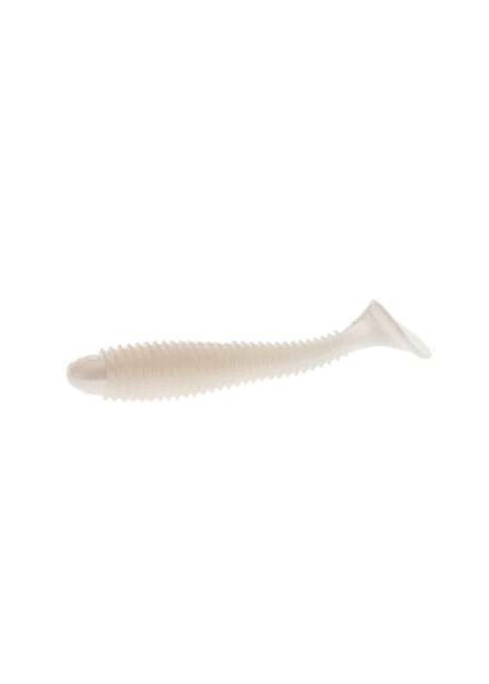 Strike King Saltwater Rage Swimmer 3.75" - Pearl