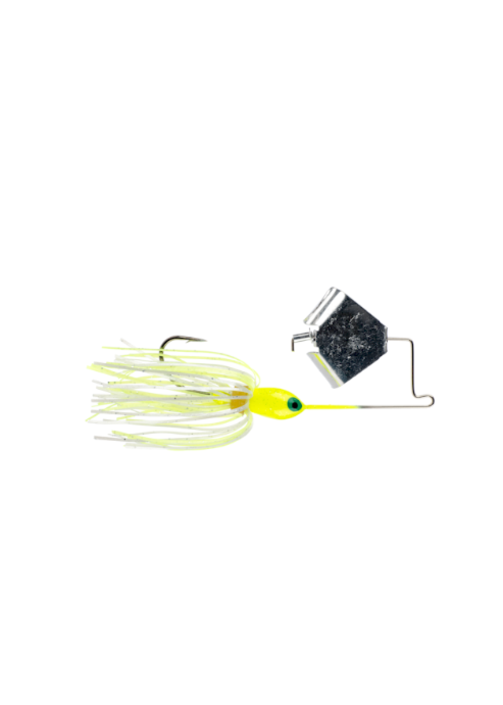 Strike King Mini Pro-Buzz Chartreuse White