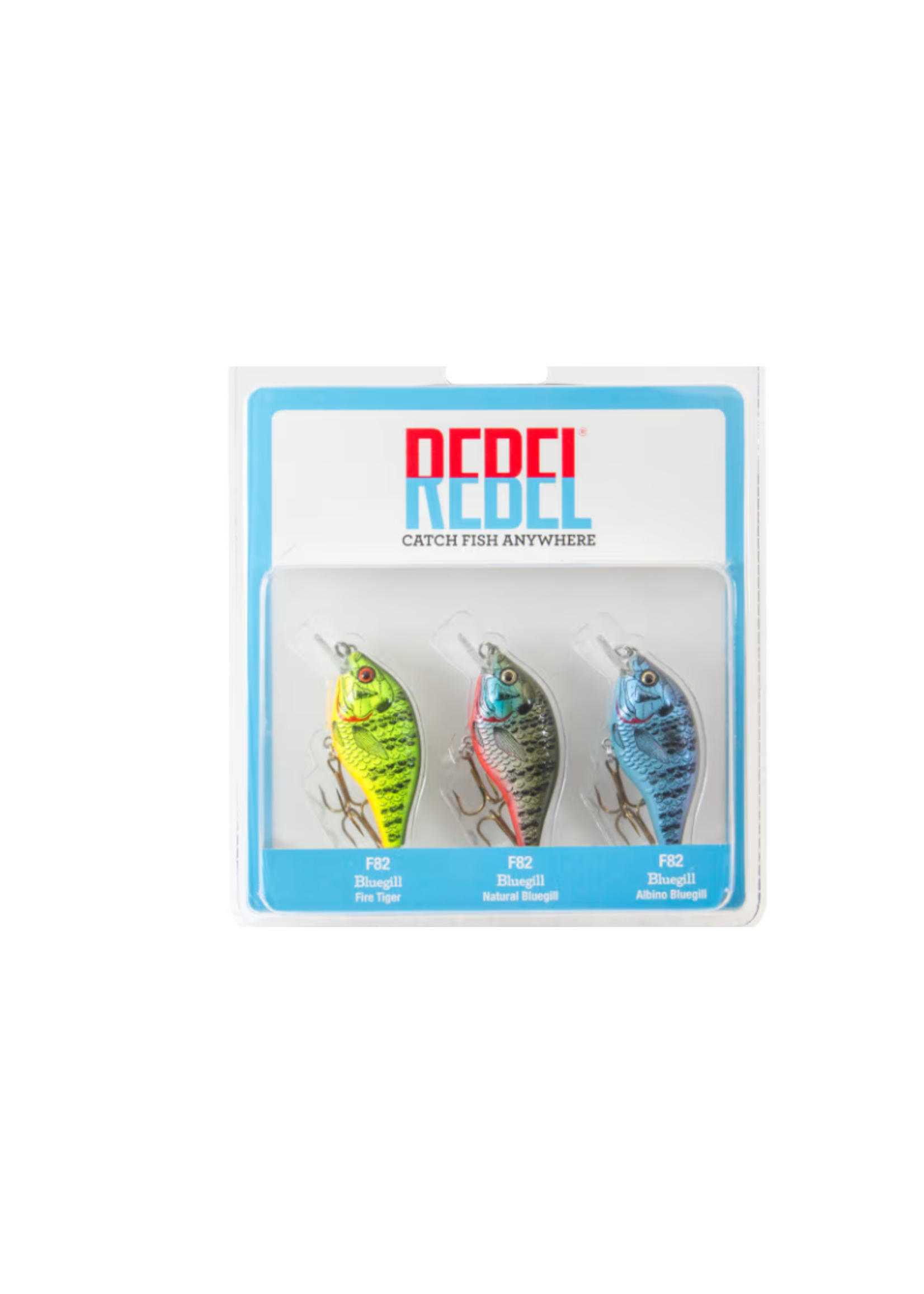 Rebel Crankbait 3-Pack - Bluegill