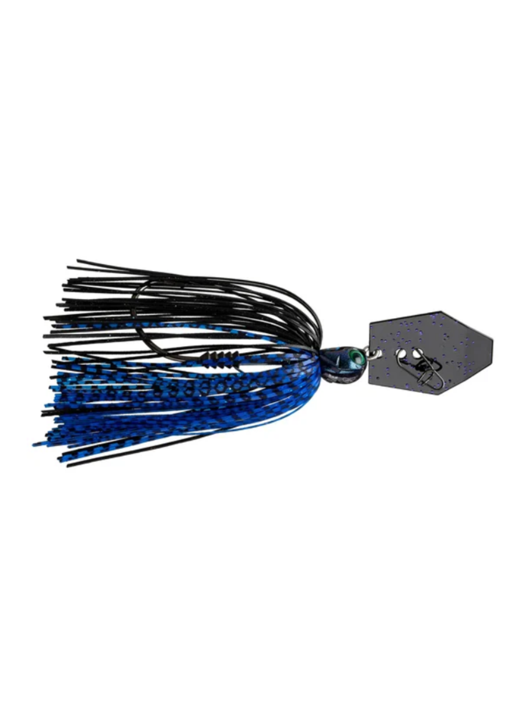Z-Man Tungsten Elite EVO Chatterbait 1/2oz Black & Blue
