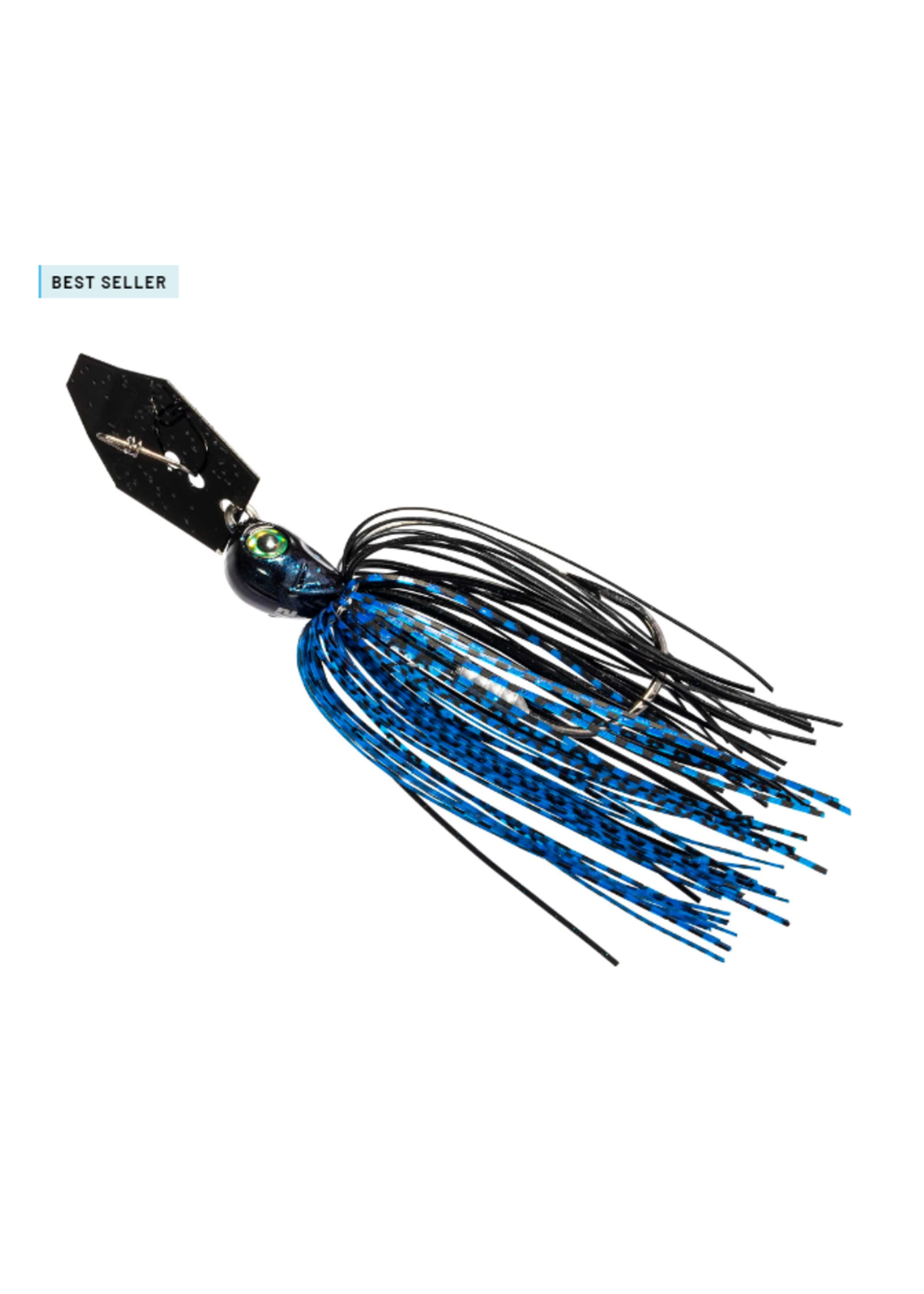 Z-Man Tungsten Elite EVO Chatterbait 3/8oz Black & Blue
