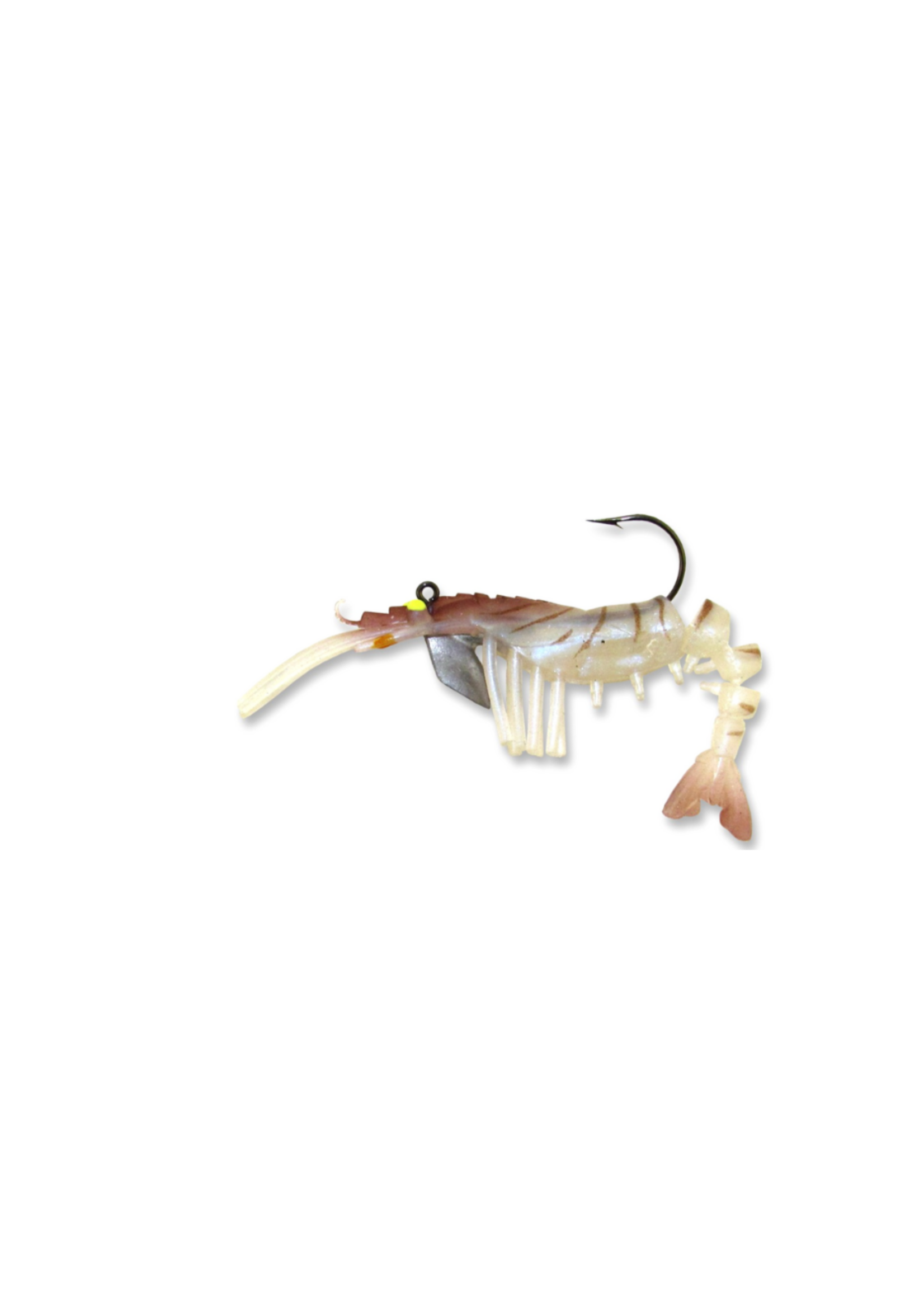 Vudu Jumbo Shrimp, 4" E-VS40-14-04 - 1/4 oz, Natural