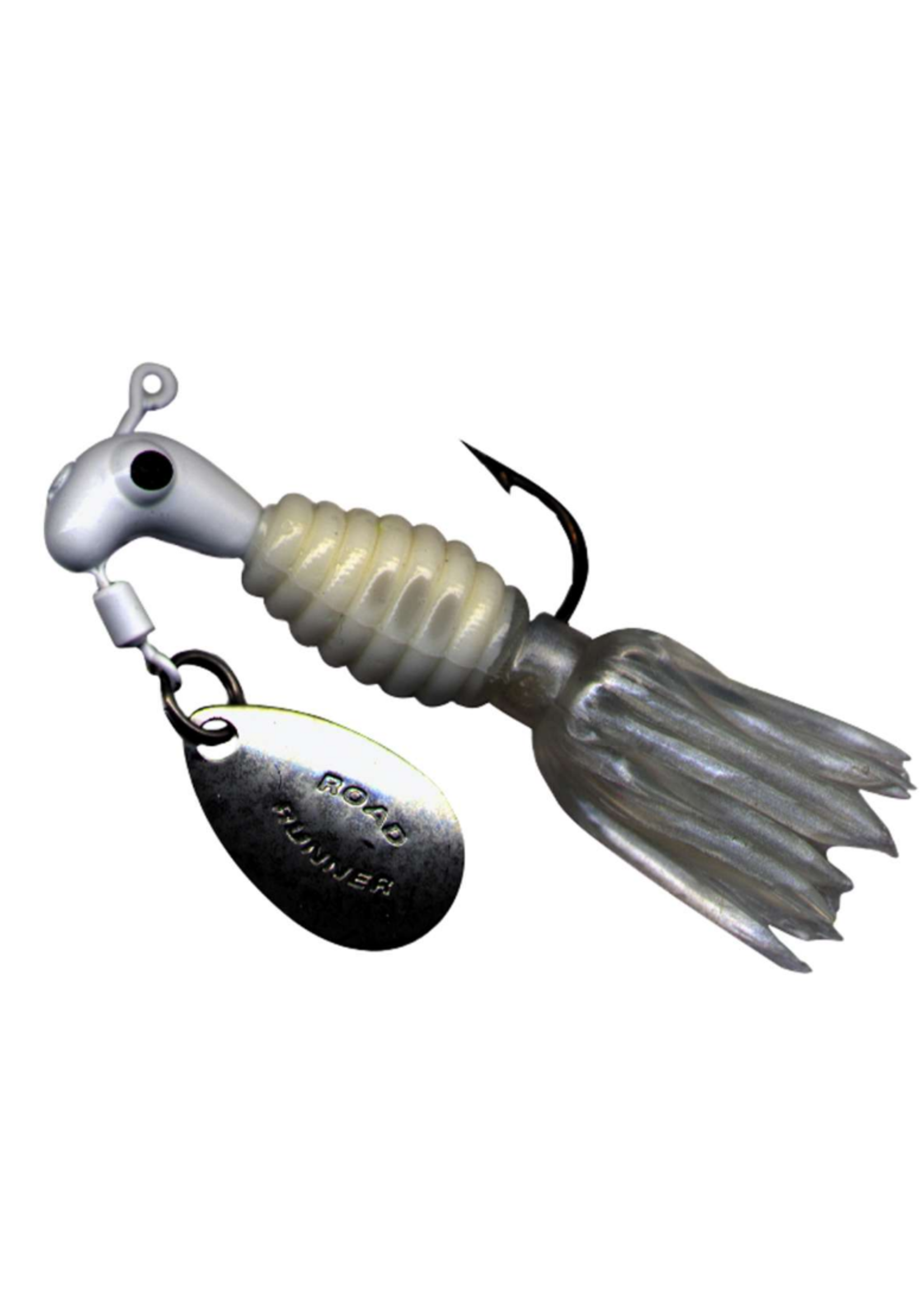 Road Runner Crappie Tamer 1/16oz - White White Pearl