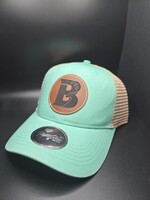 Brothers Outdoors Patch Hat - Ladies Pony Tail - Mint