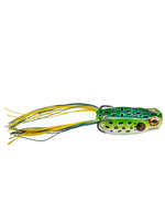 Booyah Bait Company Poppin Pad Crasher Jr 2'' Leopard Frog 1pk