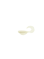 6th Sense Curly Clobber 2" Curly Tail - Platinum White