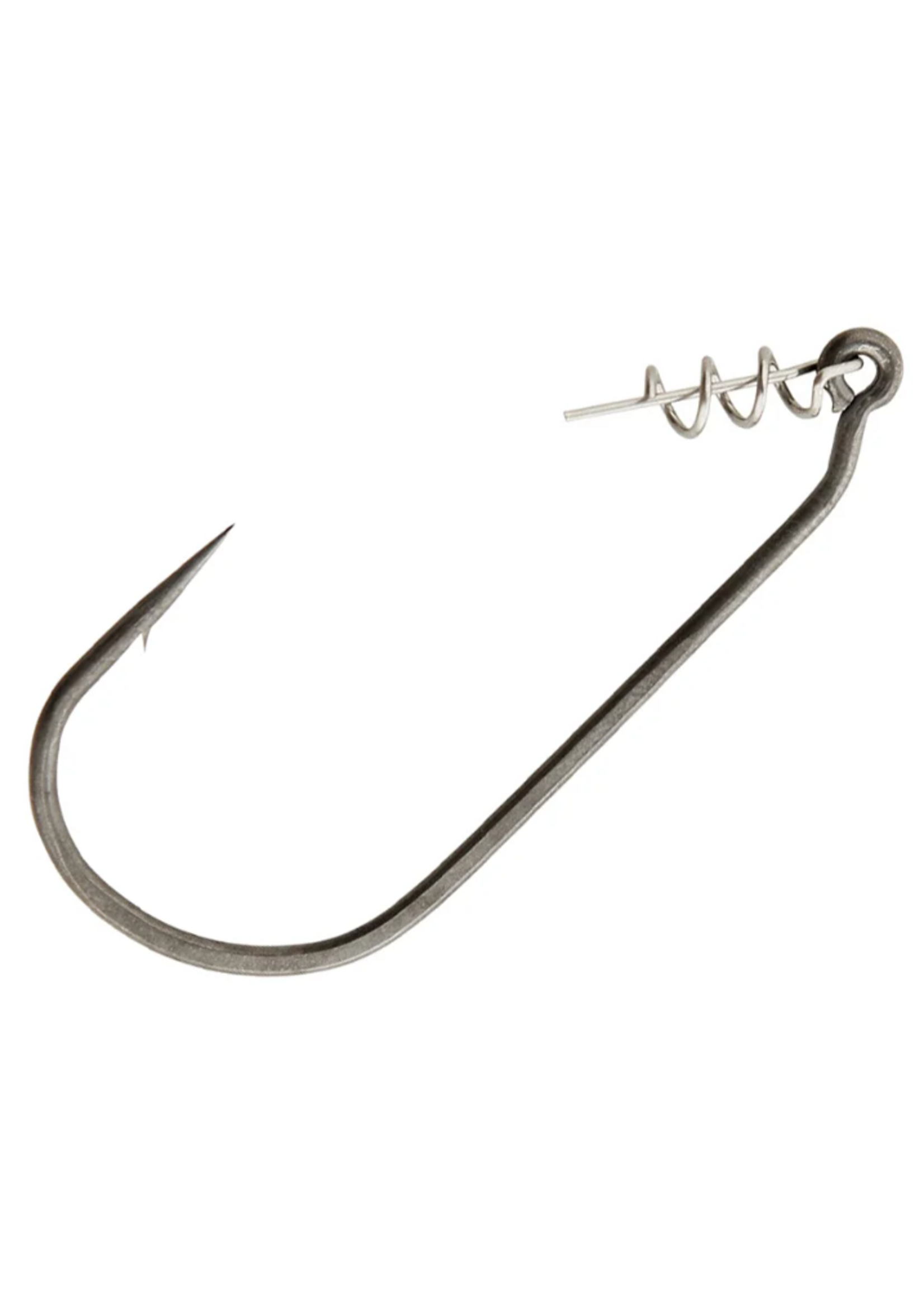 Owner Twist Lock Flipping Hook Silk Gray - 3/0