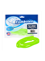 Fish Bites Bag O' Worms - Bloodworm Chartreuse