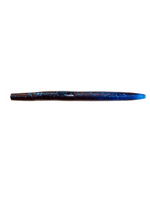 Gambler Fat Ace 6" Black Blue Glitter Blue Tail