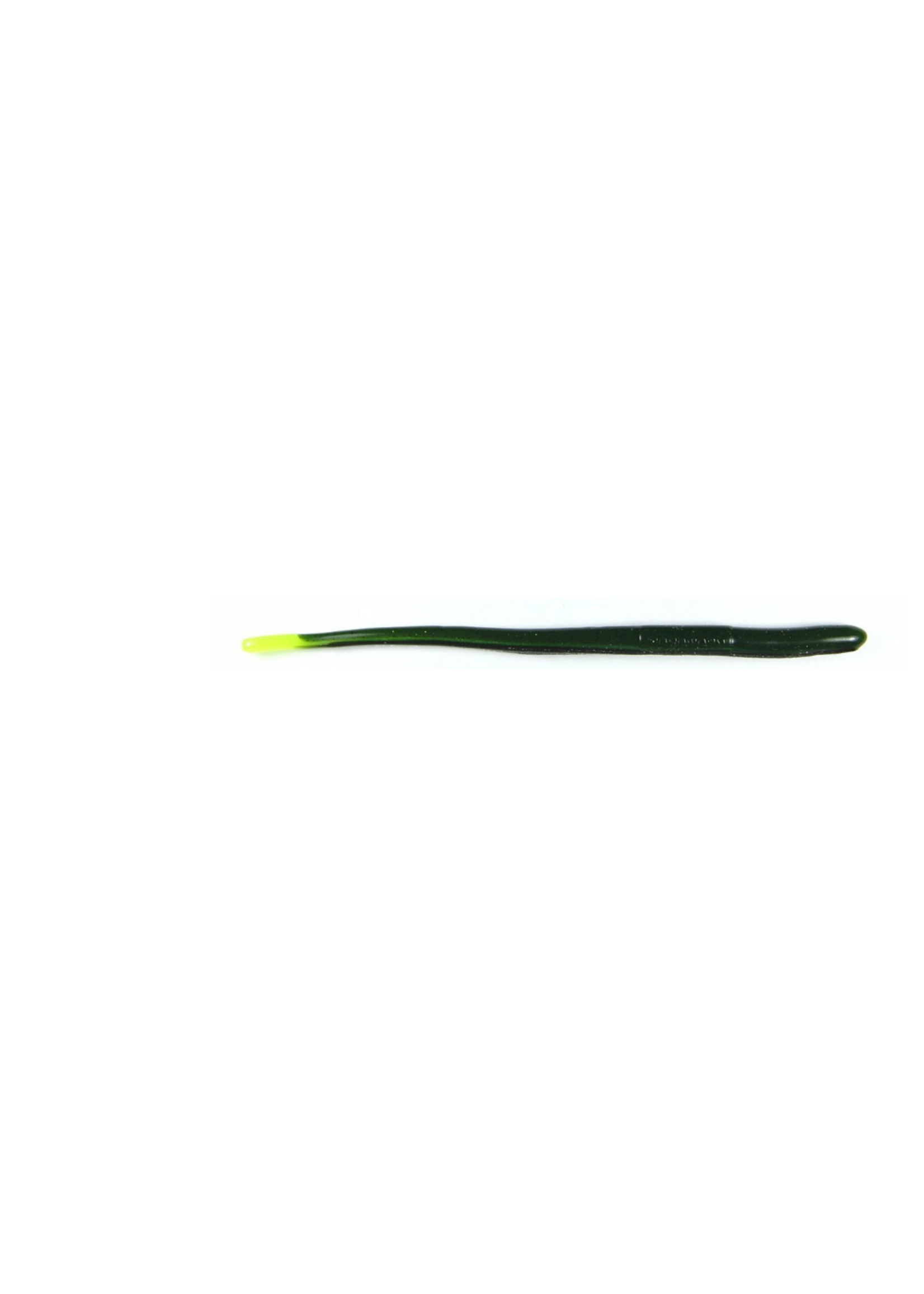 Roboworm  6" Straight Tail - Mean Green