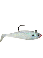Storm Lures WildEye Swim Shad 6'' - Pearl 3pk
