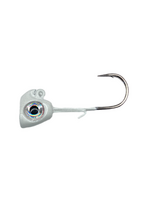 Gambler Live Rocker Head Shad Eyes Pearl 3/8oz
