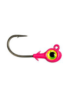 Z-Man Z Man Trout Eye X Jighead, 1/4oz Pink/Chartreuse 3pk