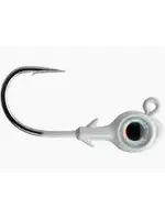 Z-Man Z Man Trout Eye X Jighead, 3/16oz Pearl/Pearl 3pk