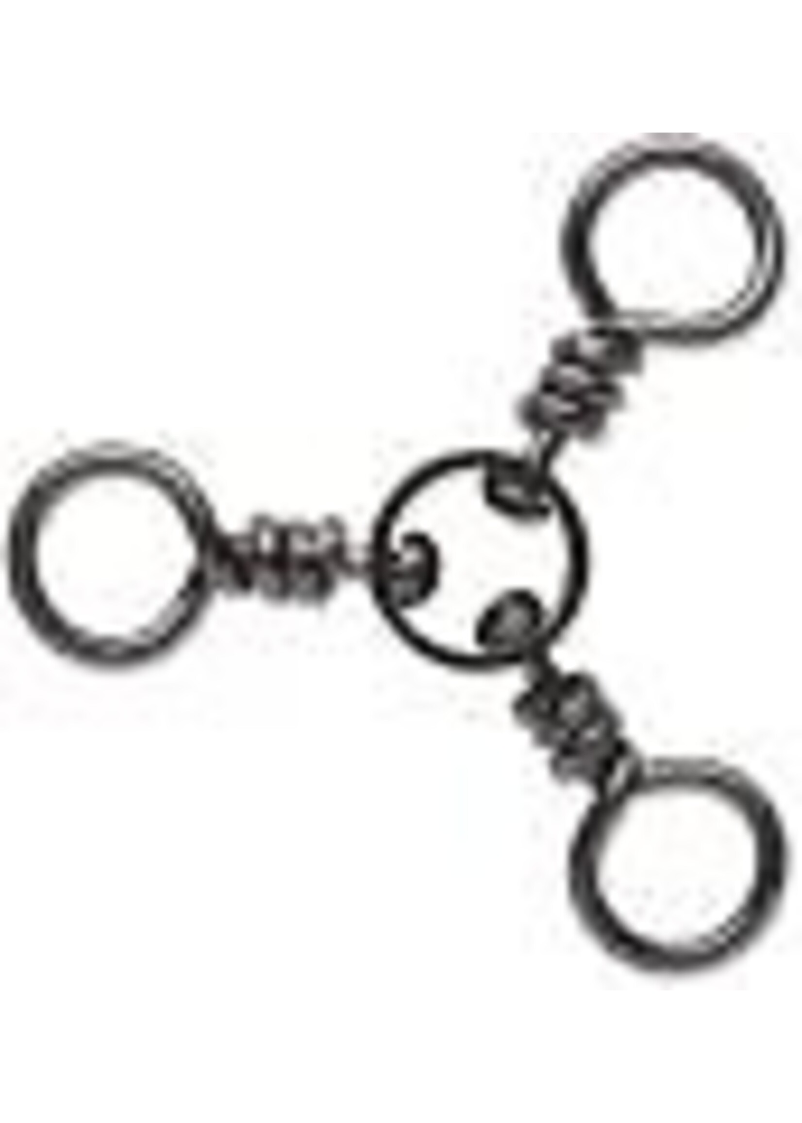 Rapala Rapala Three Way Swivel #1  Black Nickel