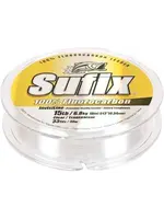 Sufix Invisiline Fluorocarbon Leader 15 lb Clear