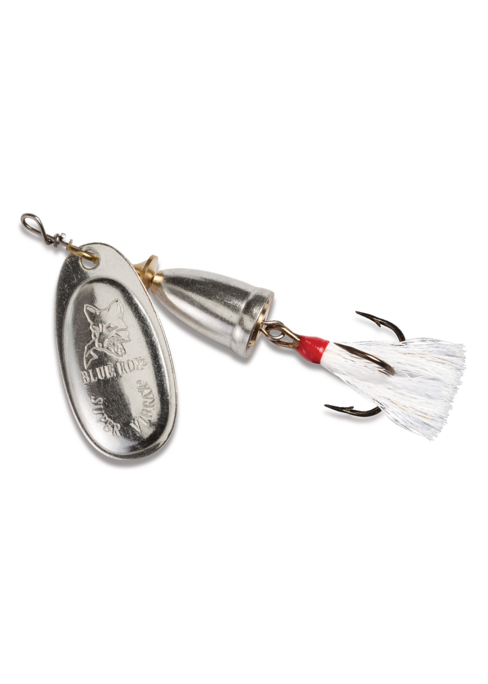 Blue Fox Blue Fox Classic Vibrax 01 Foxtail 1/8  White