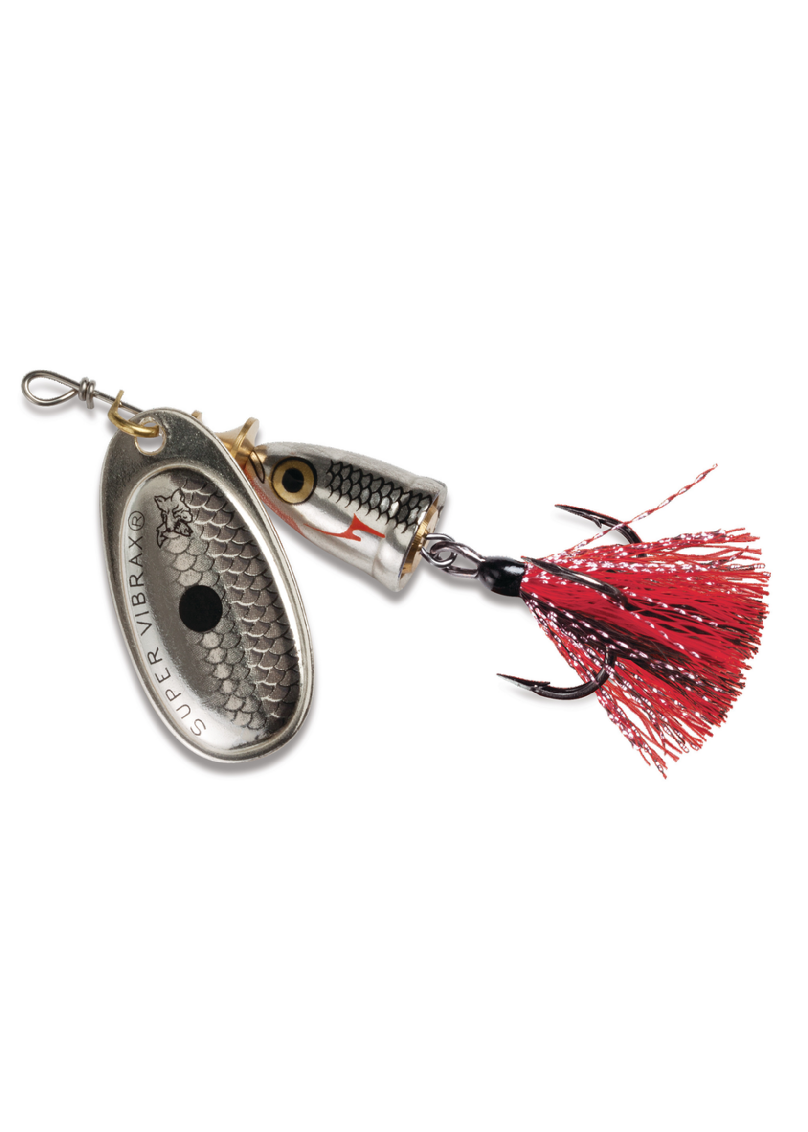 Blue Fox Blue Fox Classic Vibrax 01 Foxtail 1/8  Silver Shiner