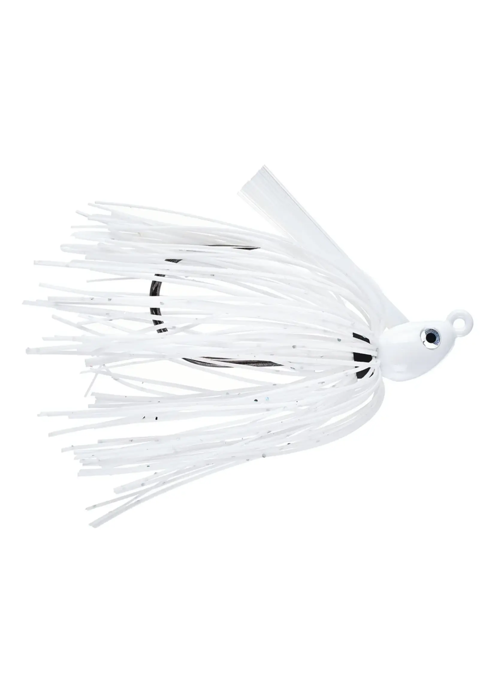 Dirty Jigs DJ No-Jack Swim Jig, 1/2oz White 1pk