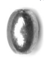 Eagle Claw Egg Sinker, 3oz Lead 2pk