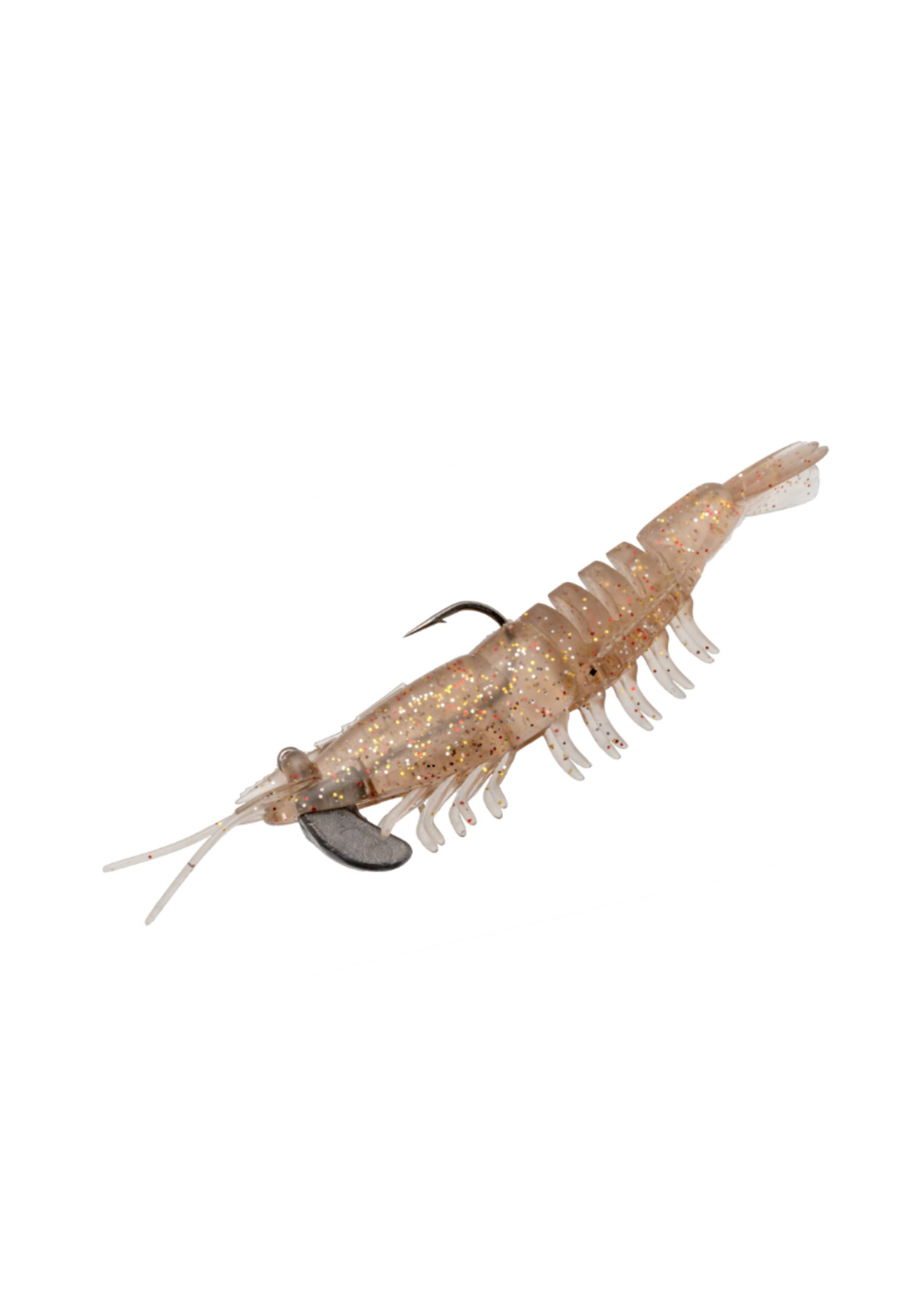 Strike King Tidal Shrimp, 3'' Dishwater Glitter