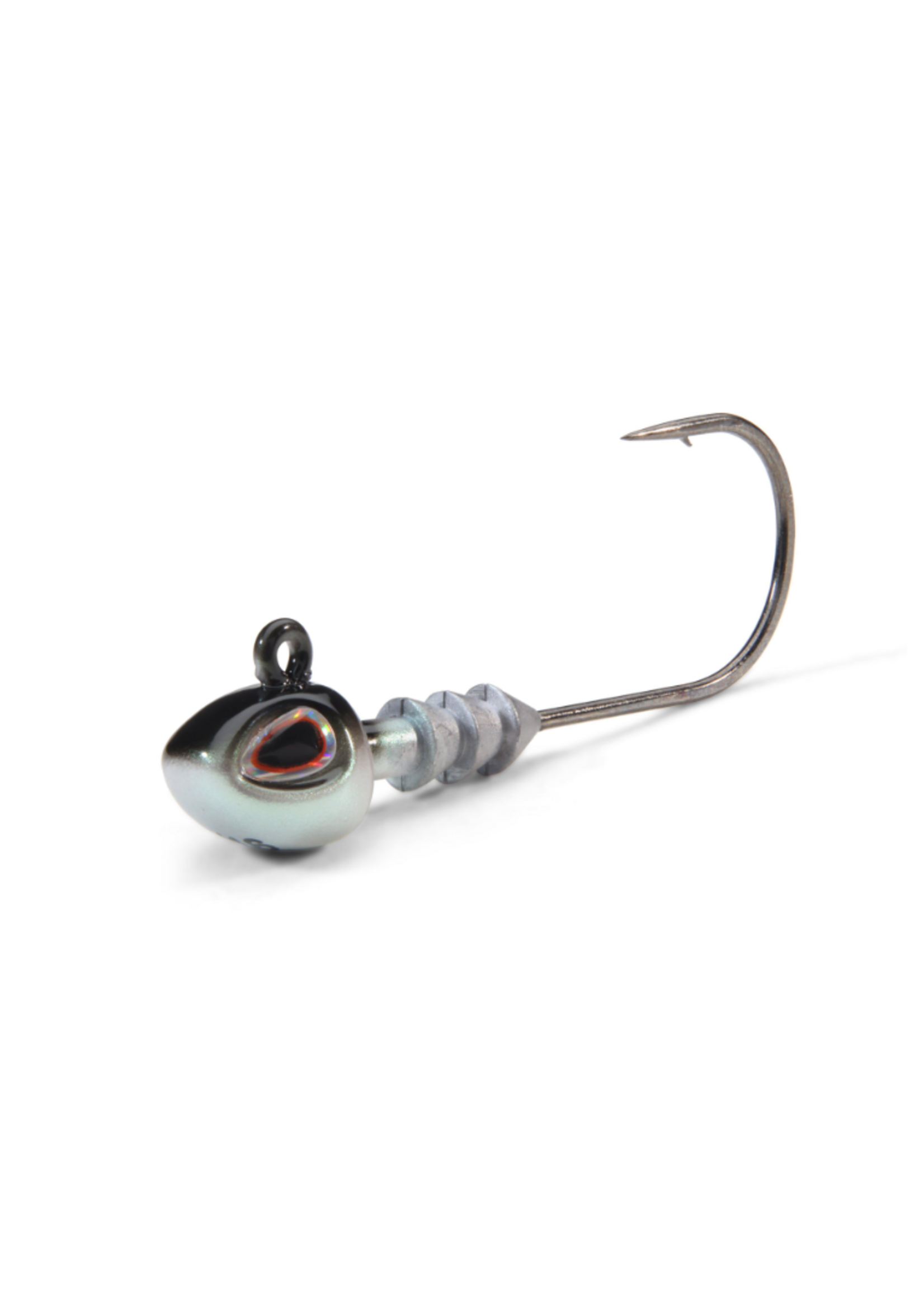 Berkley Hybrid Jighead, 1/8oz 1/0 Fish Head 4pk