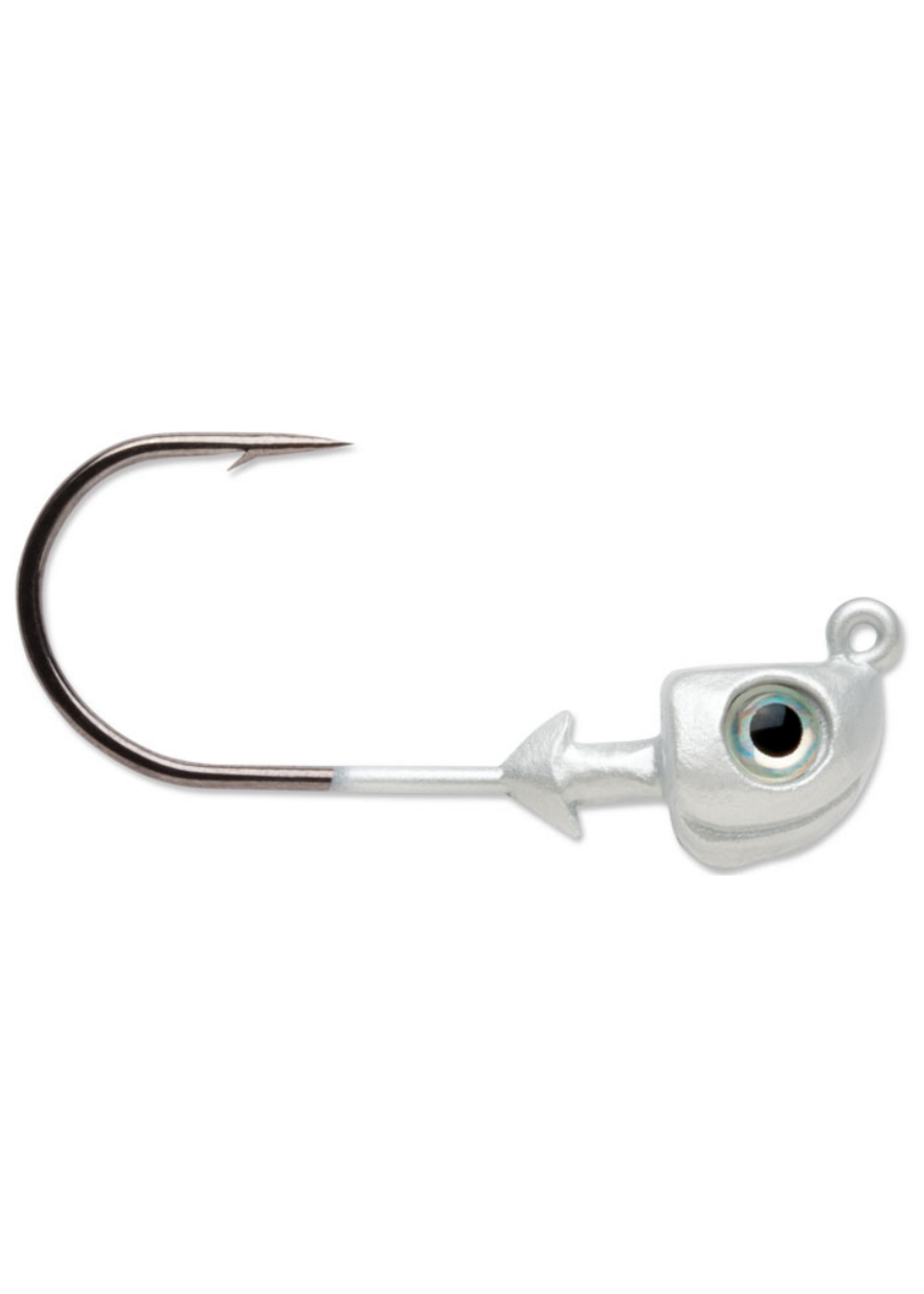 VMC Boxer Jighead, 3/8oz Metallic White 4pk