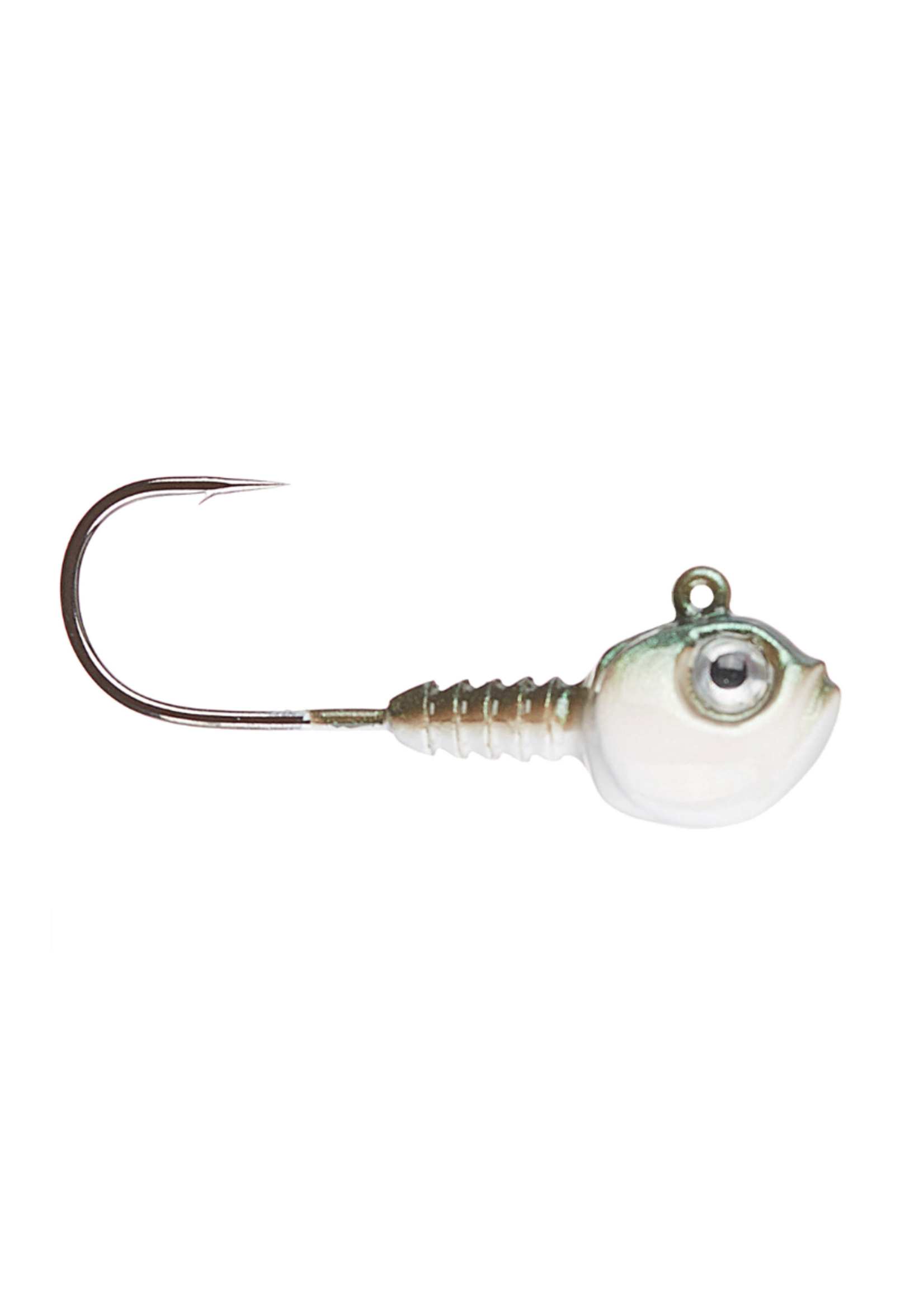 Dirty Jigs DJ Guppy Head, 3/16oz Tennessee Shad 3pk