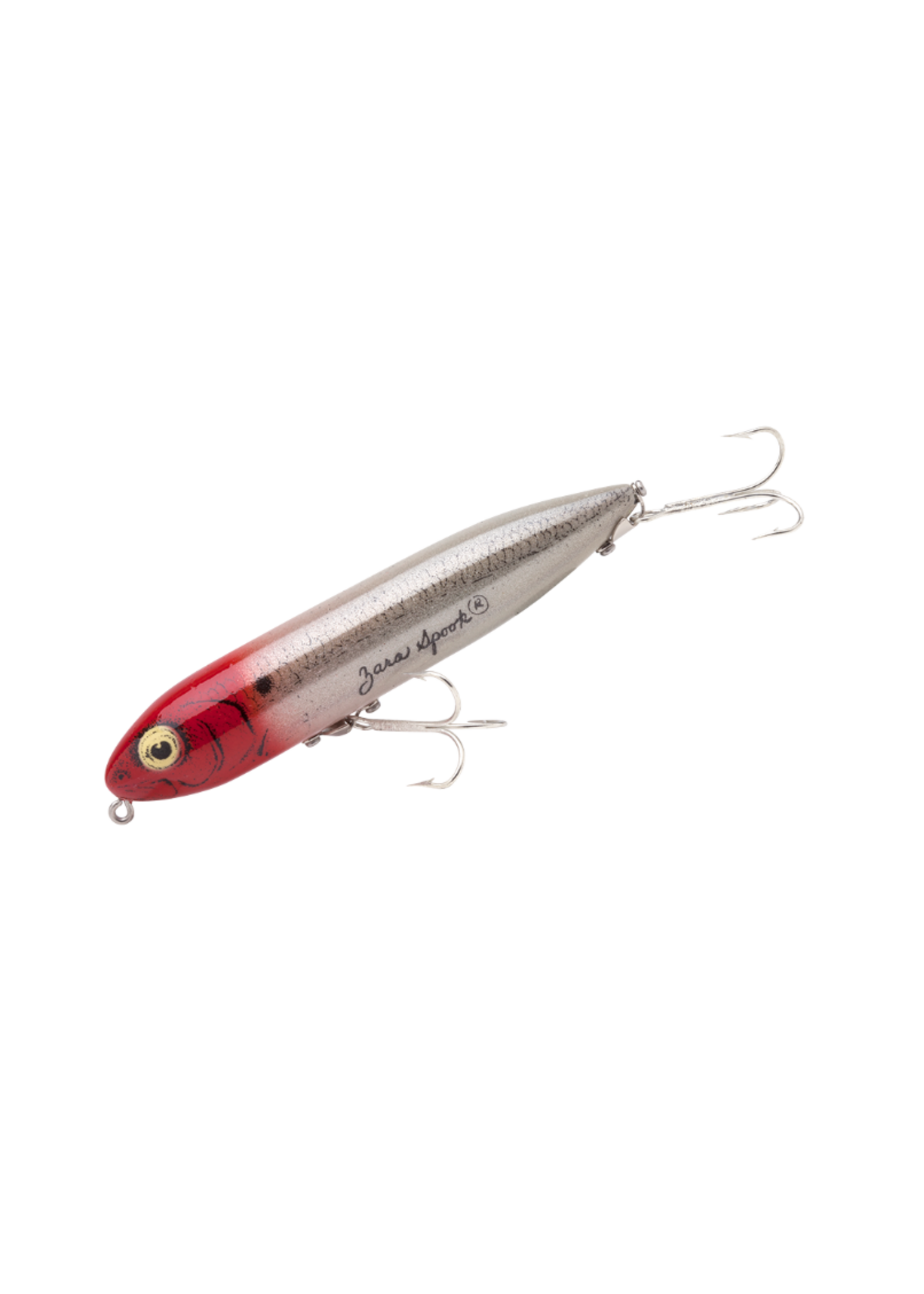 Heddon Zara Spook, 4.5'' G Fin/Red Head