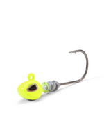 Berkley Berkley F19 Hybrid Jighead, 3/16oz 3/0 Chartreuse 4pk