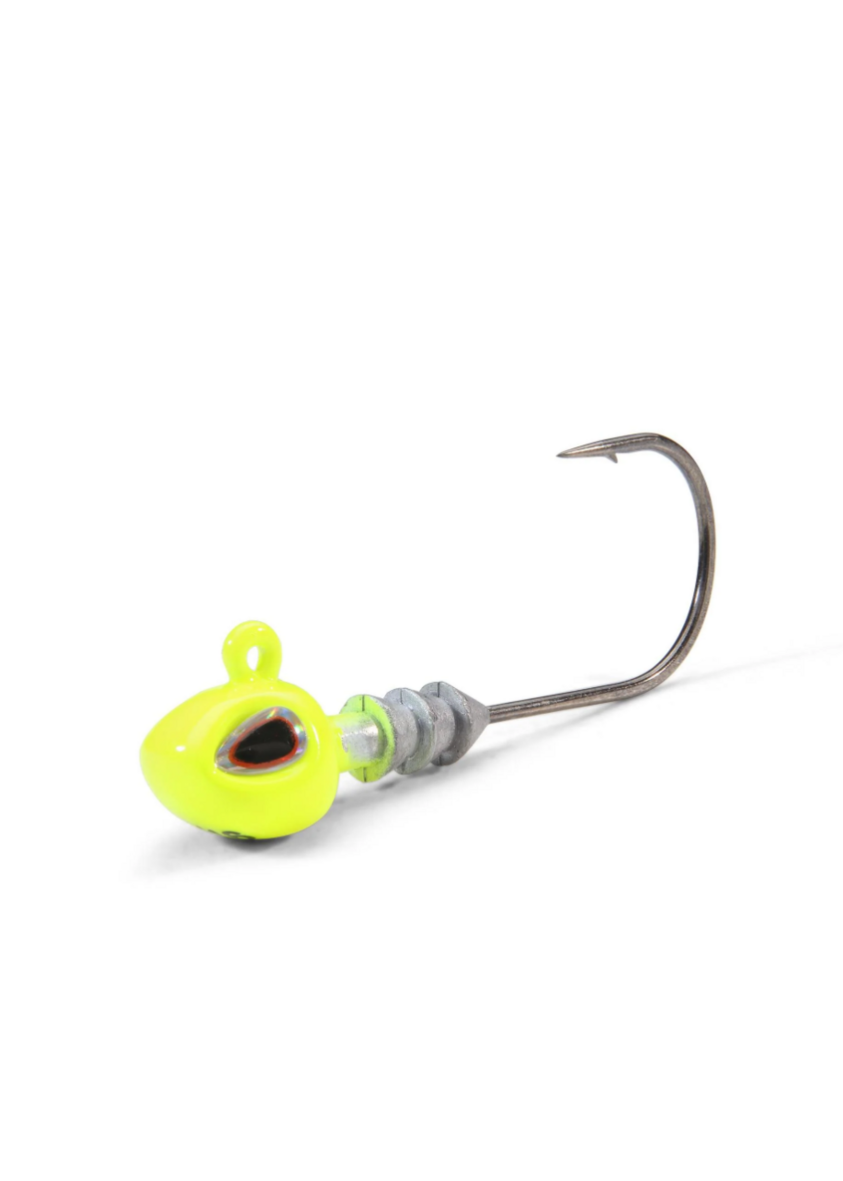 Berkley Berkley F19 Hybrid Jighead, 3/16oz 3/0 Chartreuse 4pk