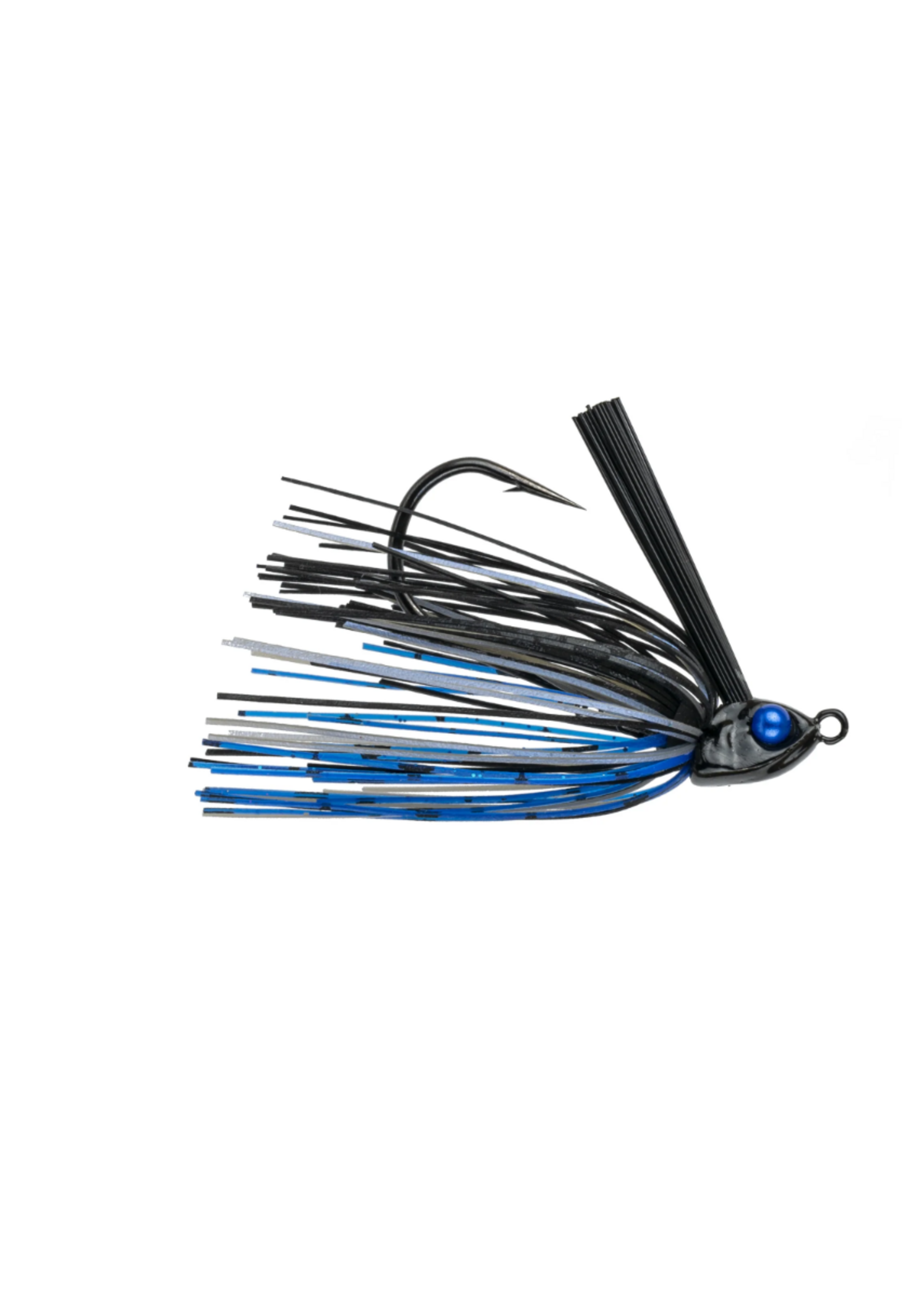 6th Sense Divine Braid Swim Jig - Black & Blue Senses