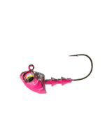 6th Sense Crappie Jighead  #2 - 1/16oz 5pk - Black Rose