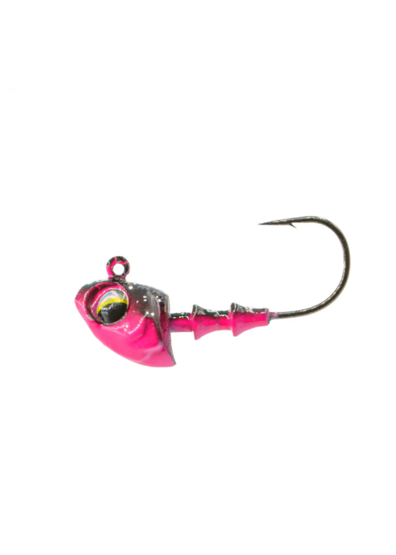 6th Sense Crappie Jighead  #2 - 1/16oz 5pk - Black Rose