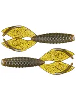 6th Sense Bongo 3.7 - Green Pumpkin 3.7in (6/pk)